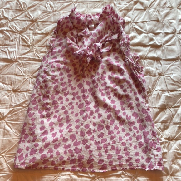 Lightweight Ann Taylor LOFT ruffle top - Picture 1 of 1